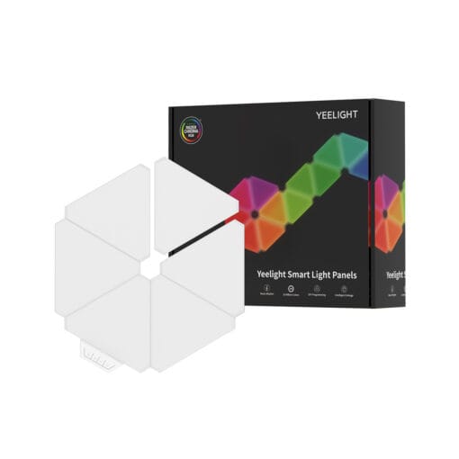 Bộ đèn Led 6 tấm Yeelight - Led Yeelight Smart RGB Light Panels Starter Kit 6P