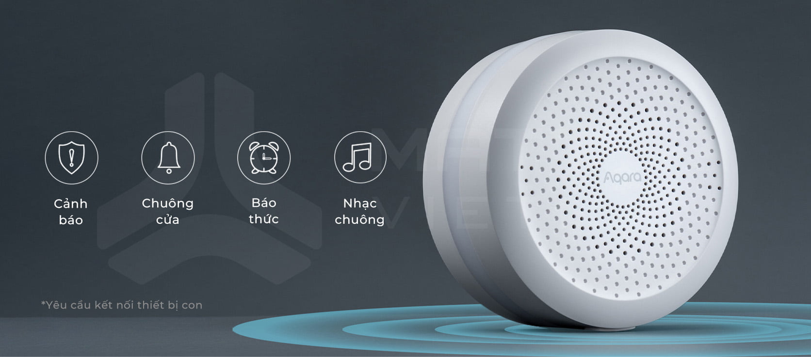 Bộ trung tâm Aqara Hub M1S Gen 1 Loa cảnh báo