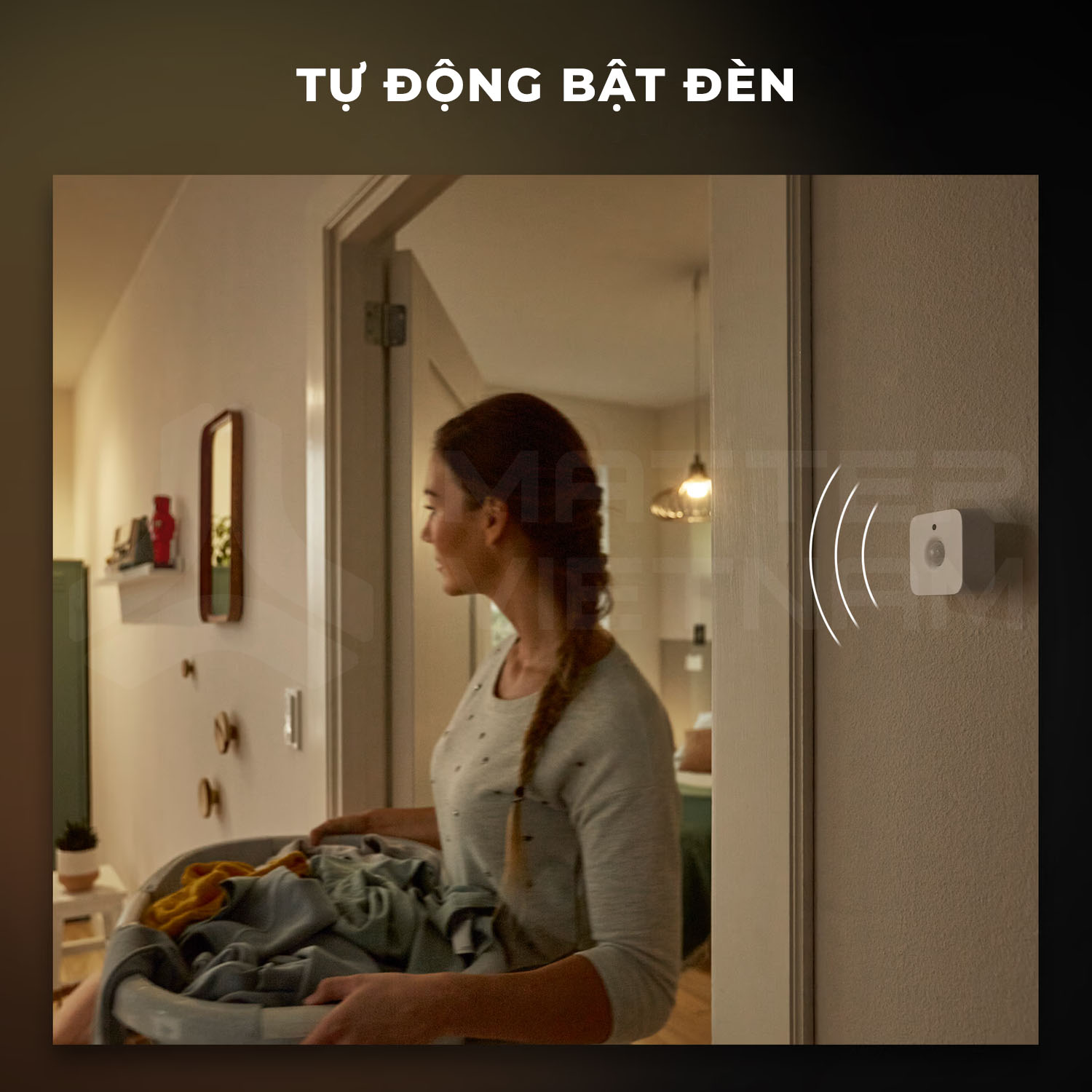 Cảm biến chuyển động Philips Hue - Philips Hue Motion Sensor MY/PH/VN 5 Cảm biến chuyển động Philips Hue Motion Sensor MYPHVN_Tự động hóa