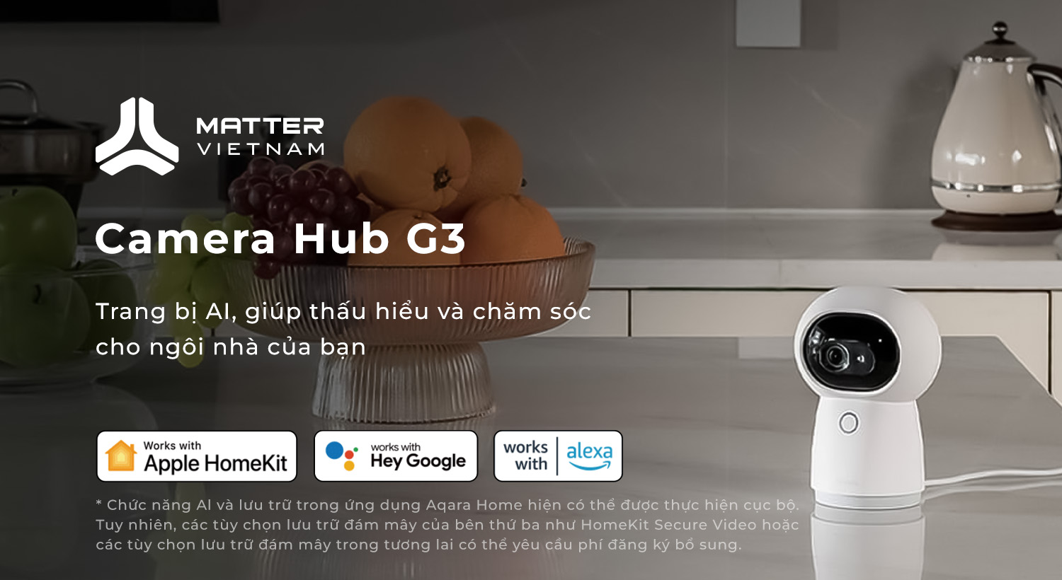 Camera Hub G3 AI giới thiệu