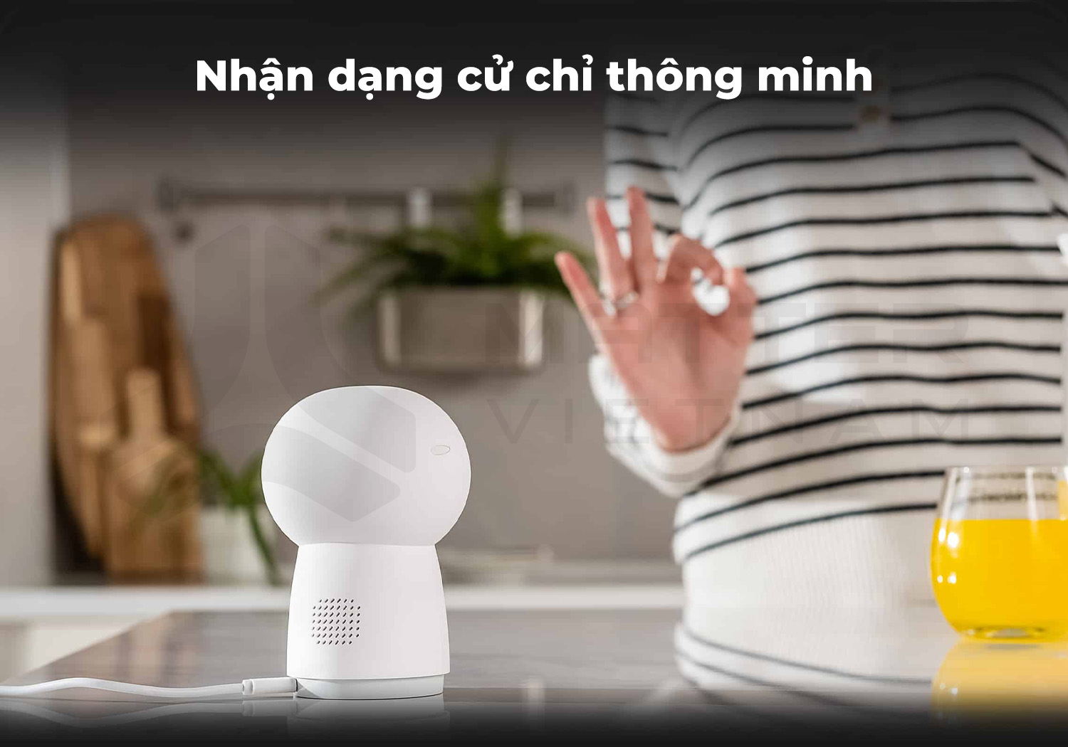 Camera Hub G3 AI nhận dạng cử chỉ thông minh