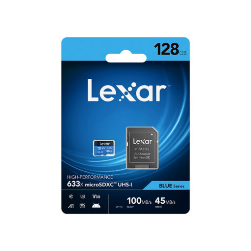 Thẻ nhớ Lexar 633x Blue series_128GB_Packaging