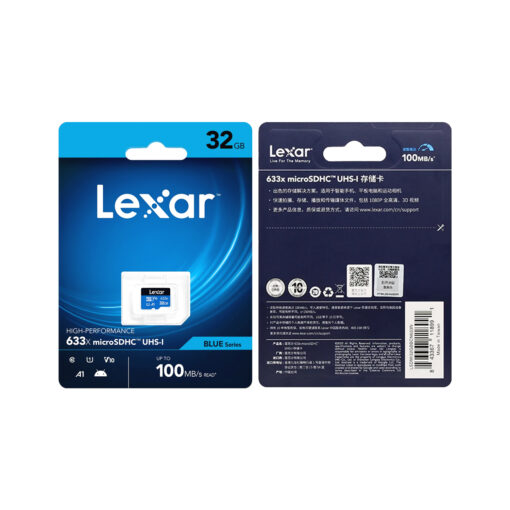 Thẻ nhớ Lexar 633x Blue series_32GB_2 mặt