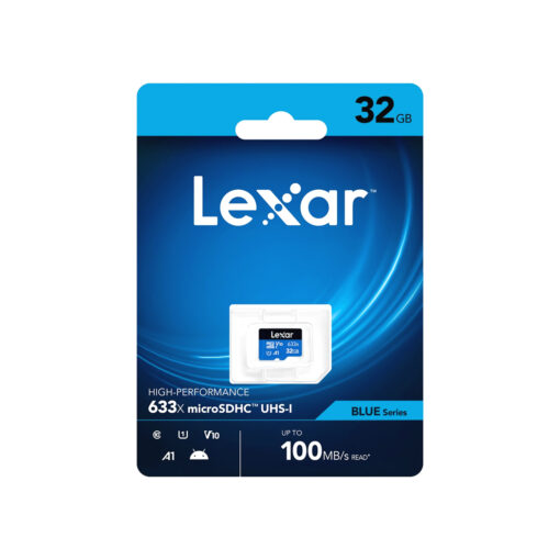 Thẻ nhớ Lexar 633x Blue series_32GB_Packaing