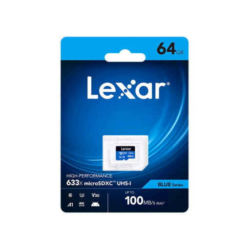 Thẻ nhớ Lexar 633x Blue series_64GB_Packaging