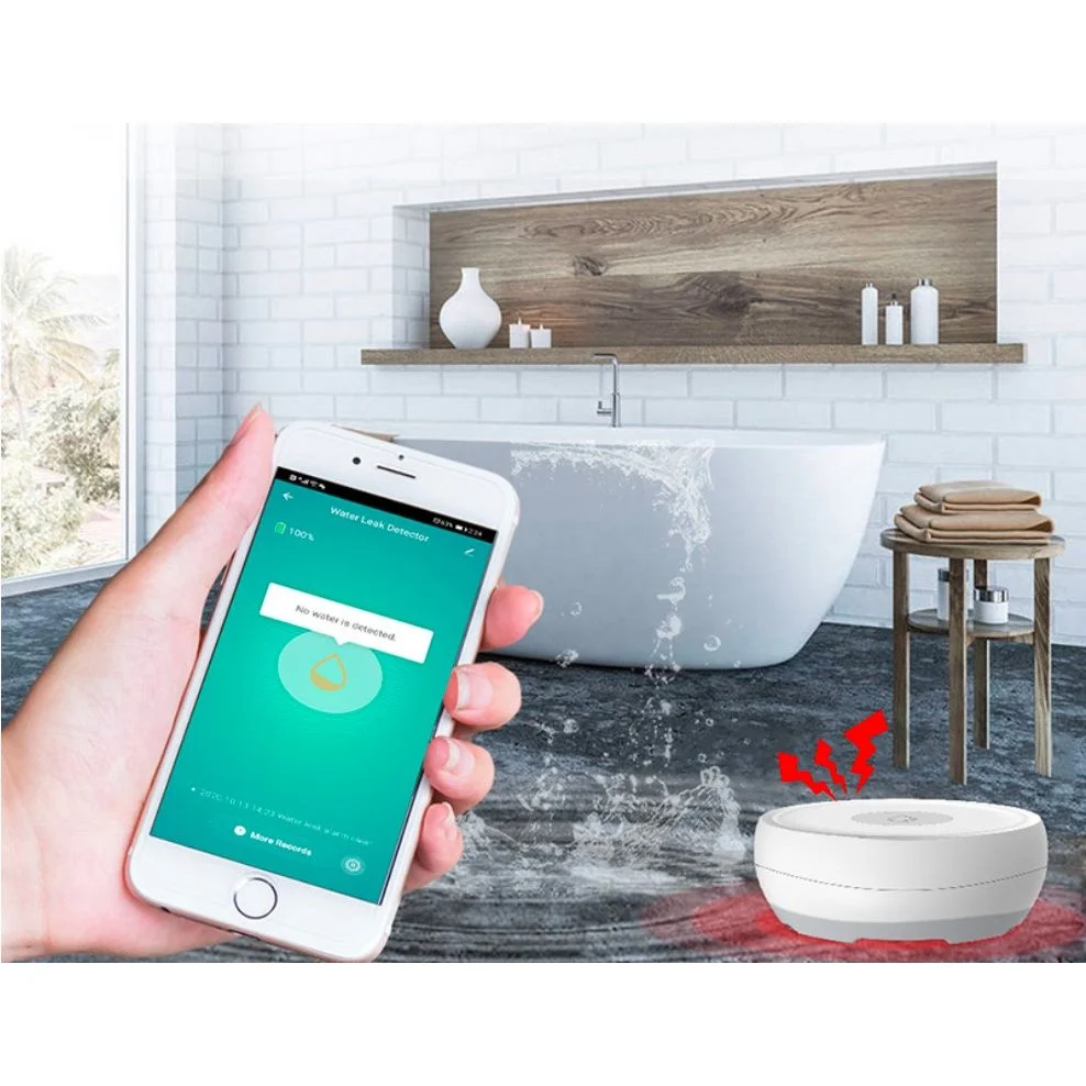 Cảm biến tràn nước Zigbee thông minh- Water Leak Detector 3 cảm biến tràn nước Zigbee thông minh