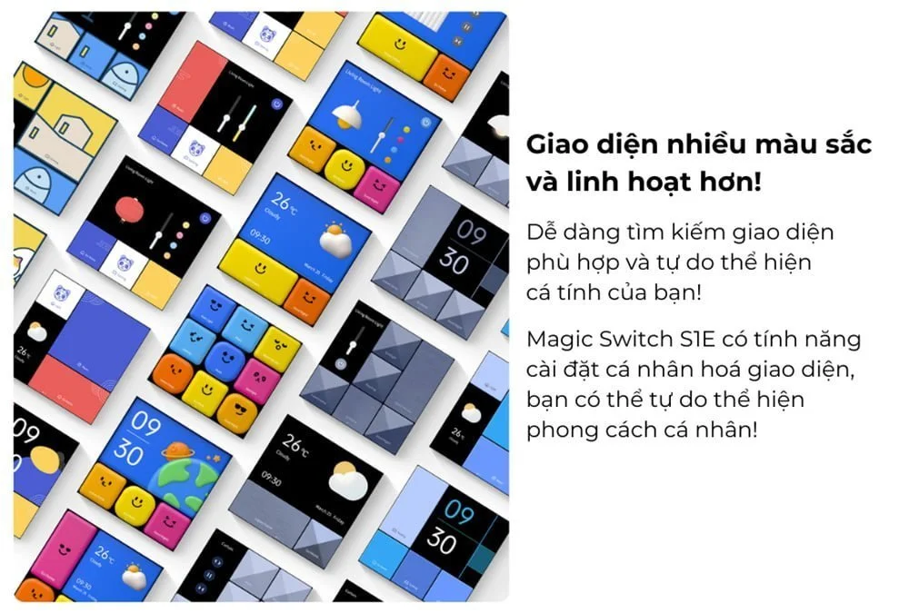 Aqara Magic Switch S1E giao diện linh hoạt