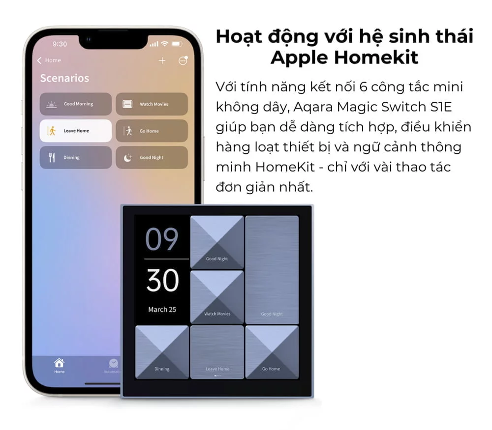 Aqara Magic Switch S1E hệ sinh thái