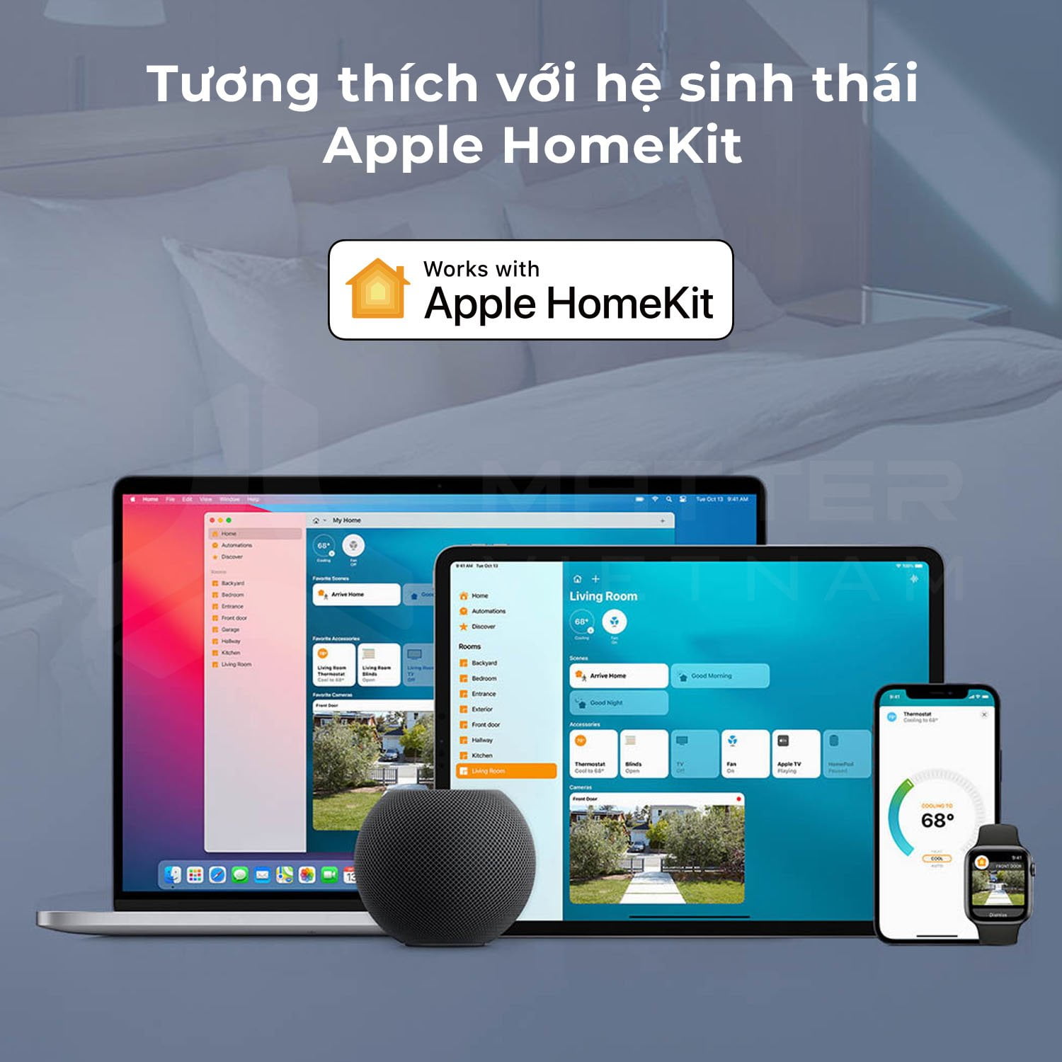 Cảm biến cửa Aqara P1 tương thích HomeKit