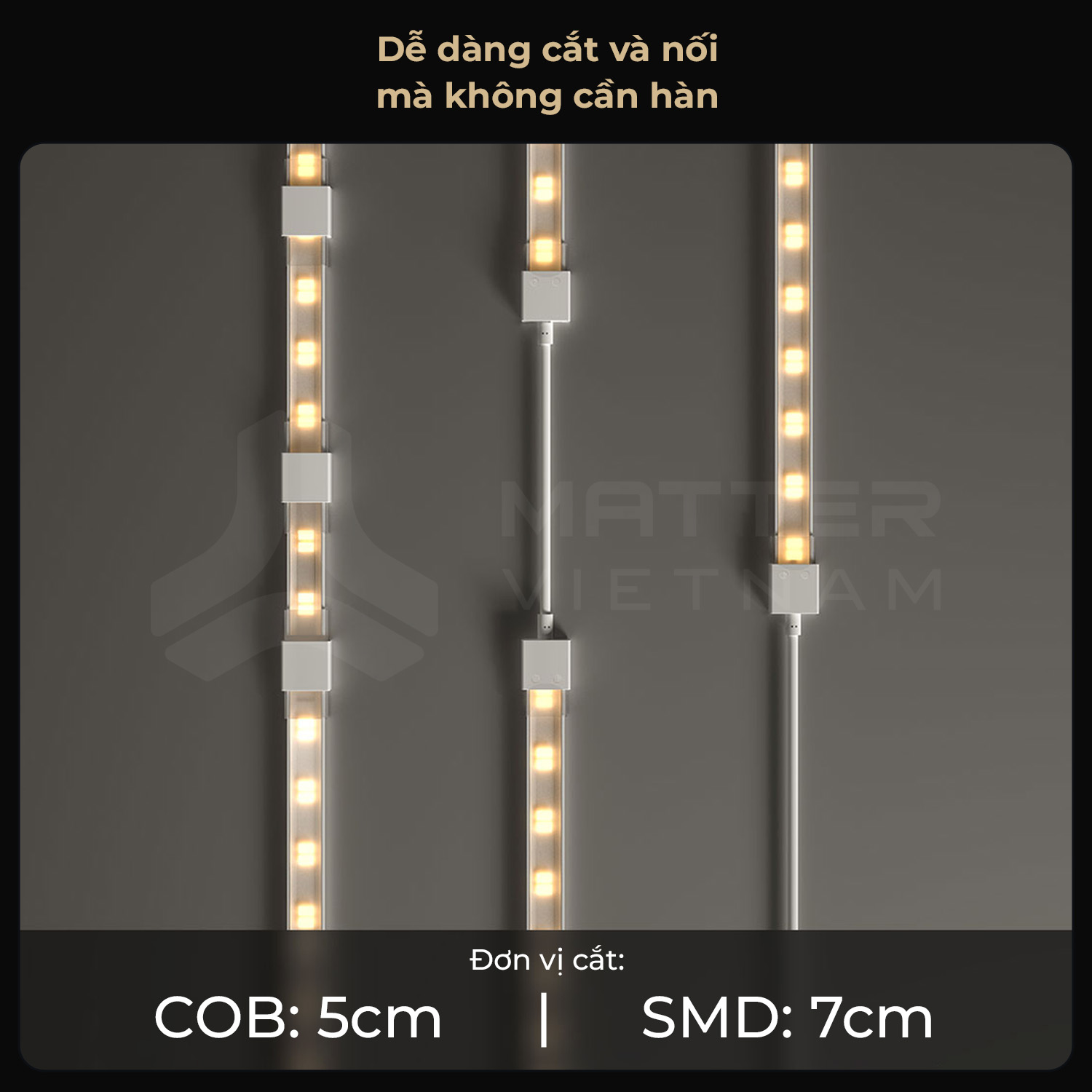 Cắt nối Led dây Aqara H1