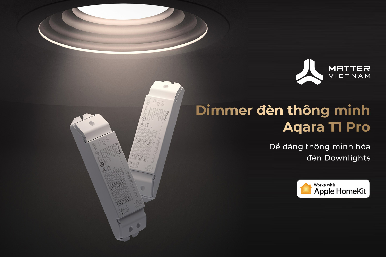 Dimmer đèn Aqara T1 Pro giới thiệu