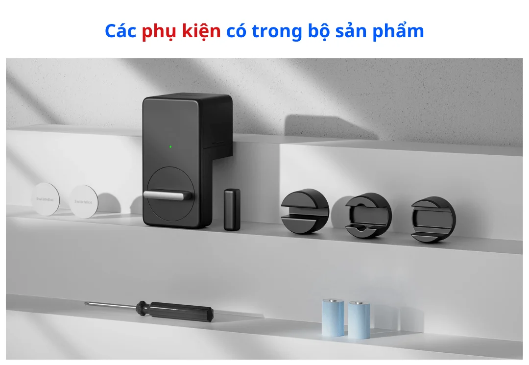 SwitchBot Smart Lock-phụ kiện