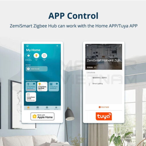 Zemismart Hub Zigbee Gen 2_App Control