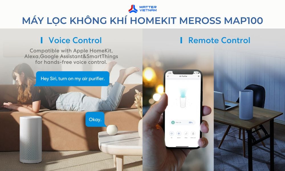 Điều khiển từ xa và hẹn giờ thông minh