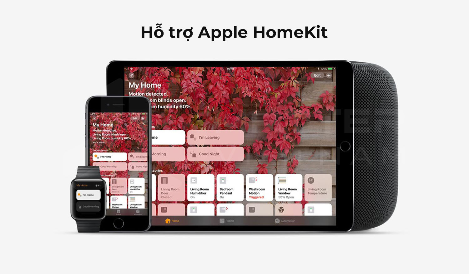 Công tắc vuông Aqara H1 Pro hỗ trợ Apple HomeKit