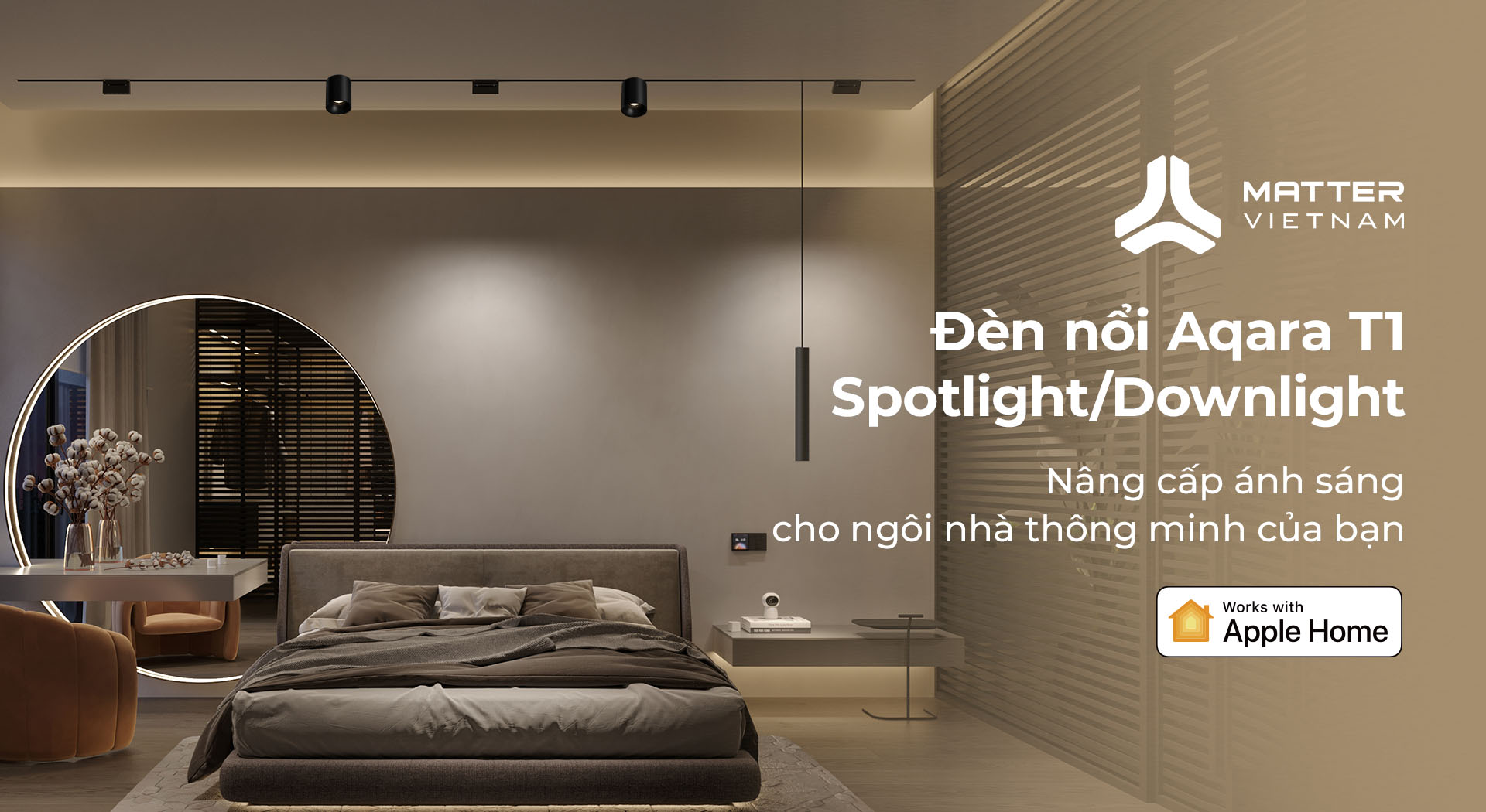 Đèn nổi Aqara T1 Spotlight-Downlight giới thiệu