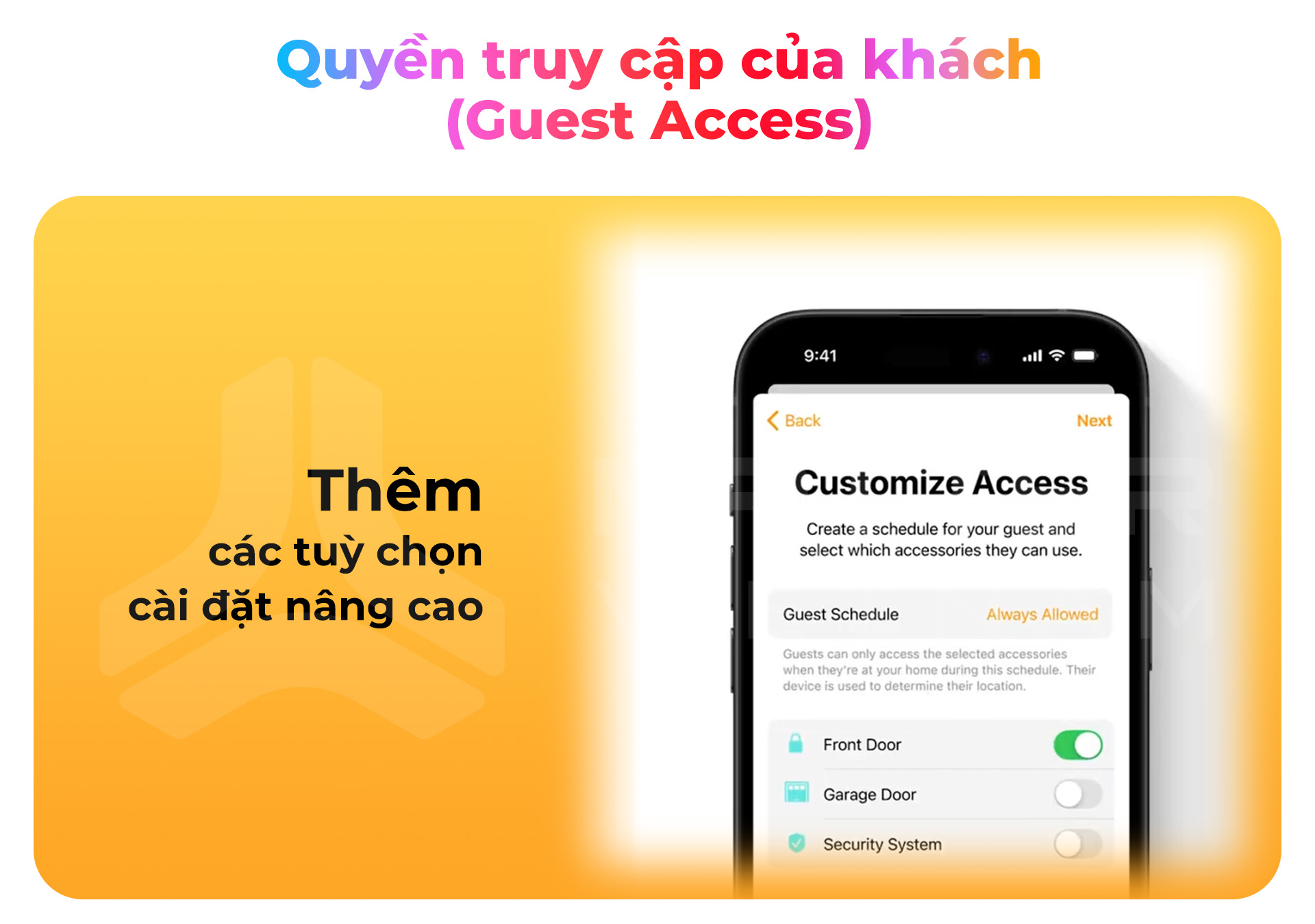 Quyền truy cập của khách