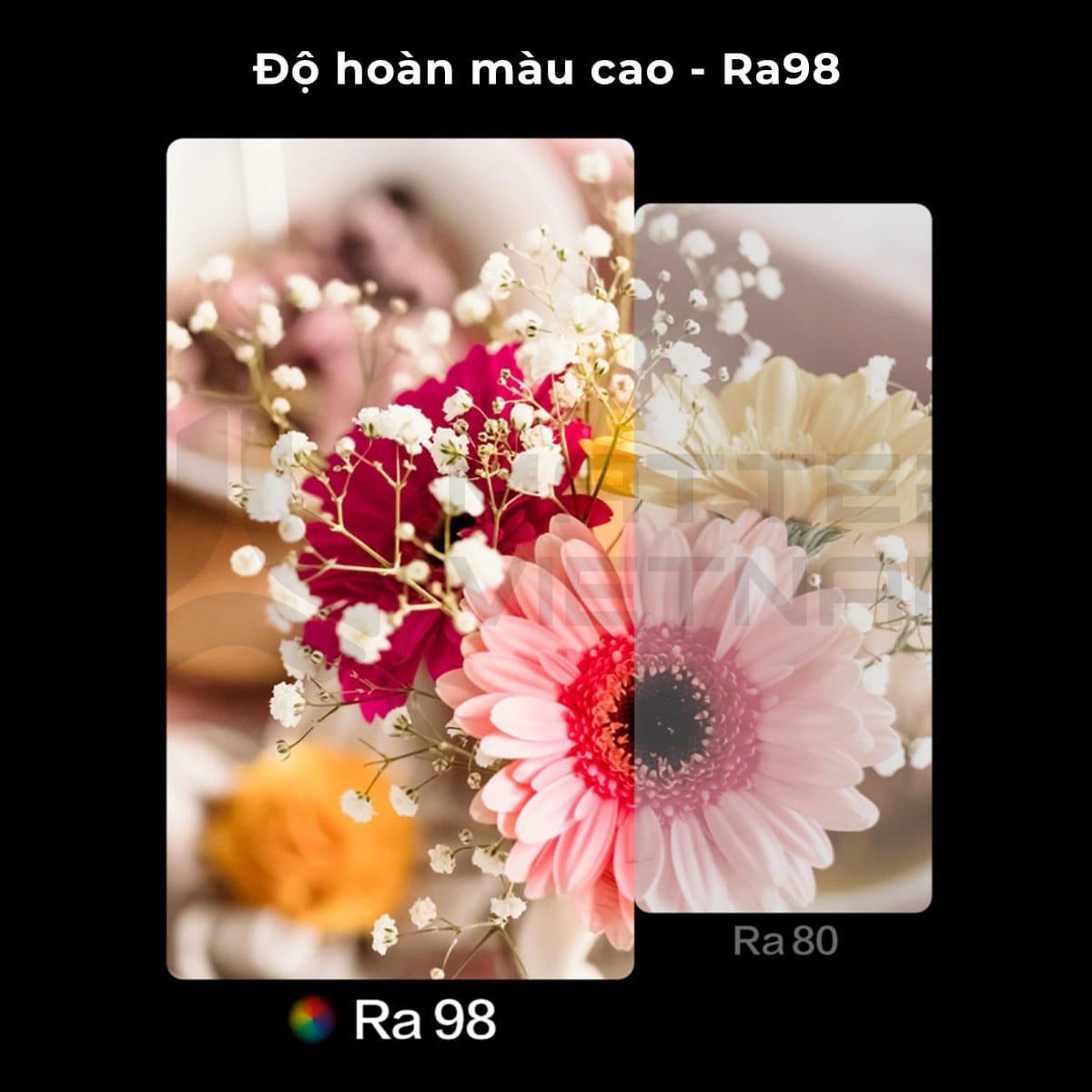 Độ hoàn màu Đèn âm trần Aqara Spotlight V1 Galaxy