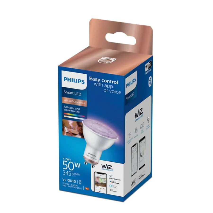 wiz bulb rgb gu10 2