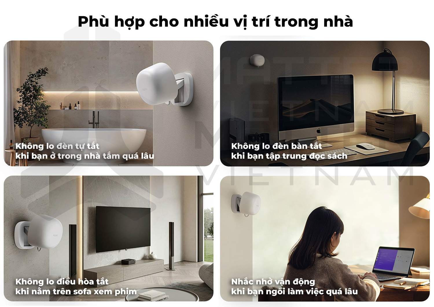 Cảm biến hiện diện Aqara FP1E_Ngữ cảnh