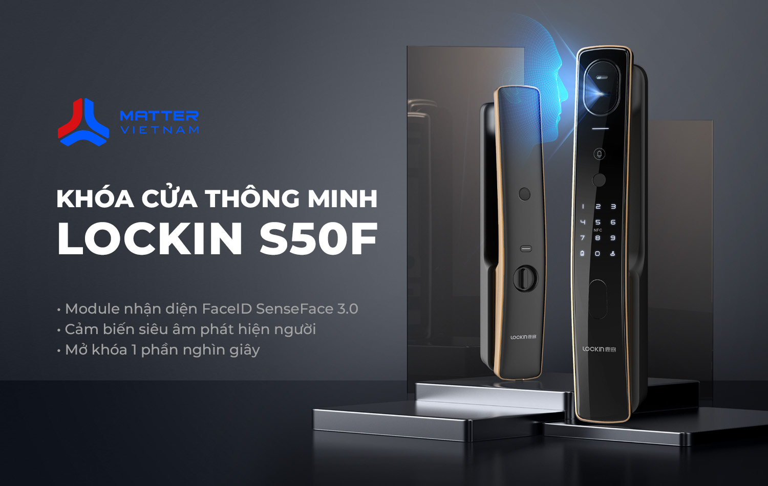 Khóa Xiaomi Lockin S50F giới thiệu