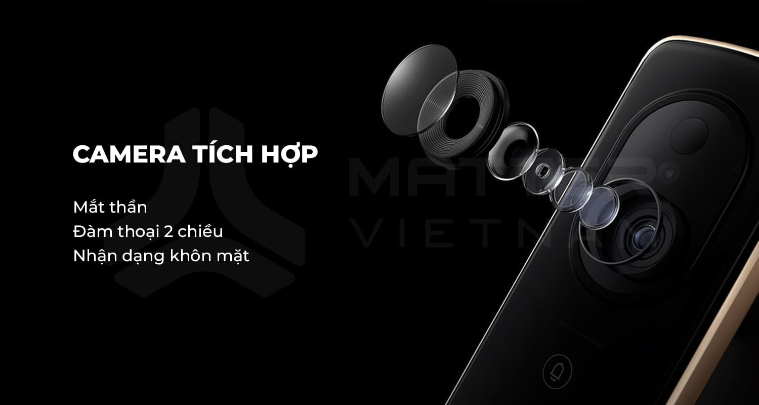 Khóa Xiaomi Lockin S50M Pro camera tích hợp