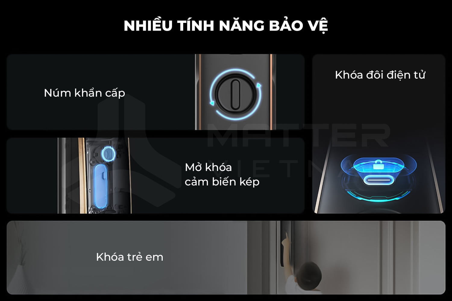 Khóa Xiaomi Lockin S50M Pro nhiều tính năng bảo vệ