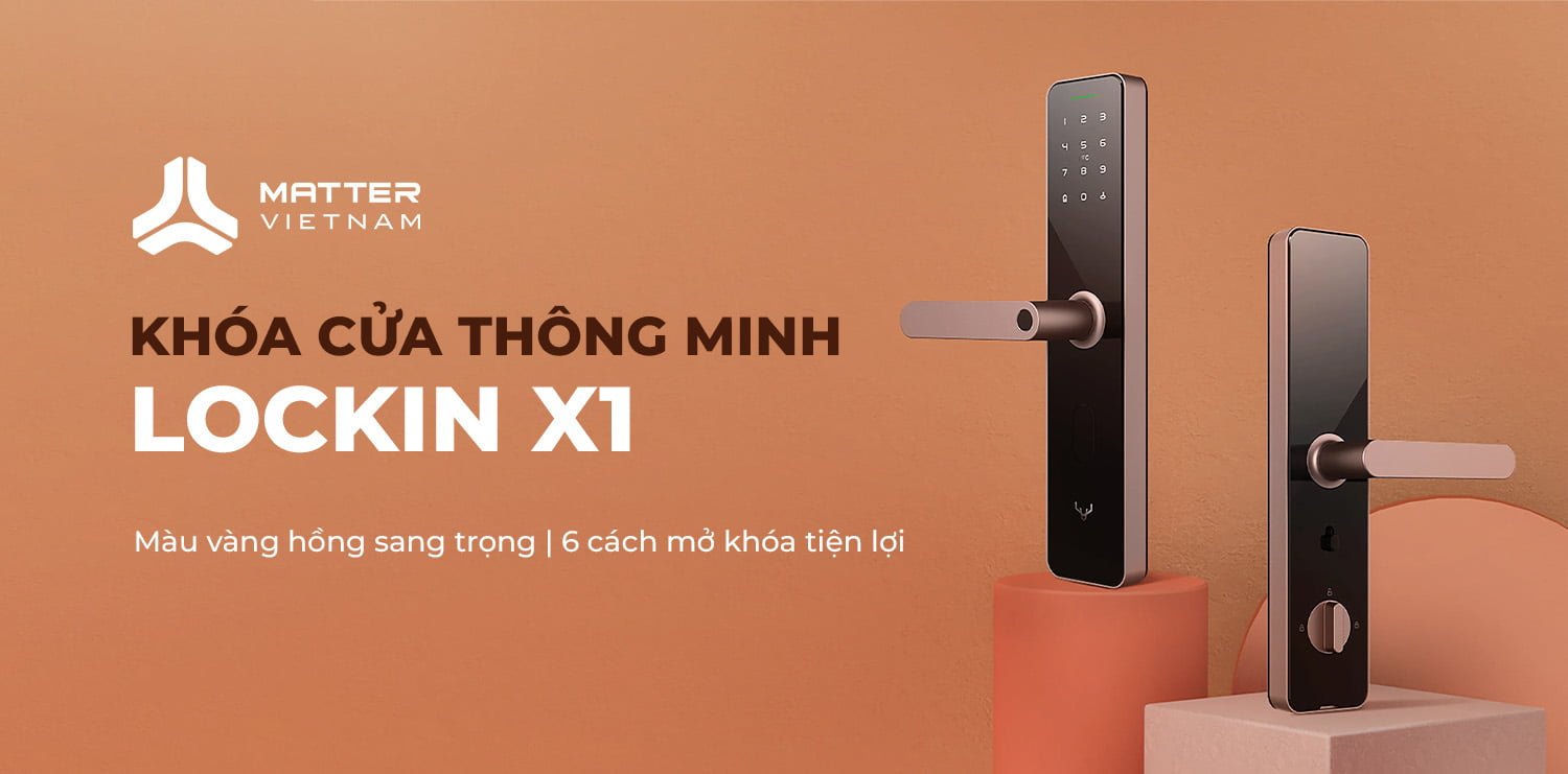 Khóa vân tay thông minh Xiaomi Lockin X1 giới thiệu