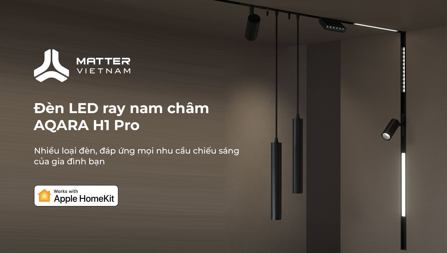 Đèn ray nam châm thông minh Aqara H1 Pro