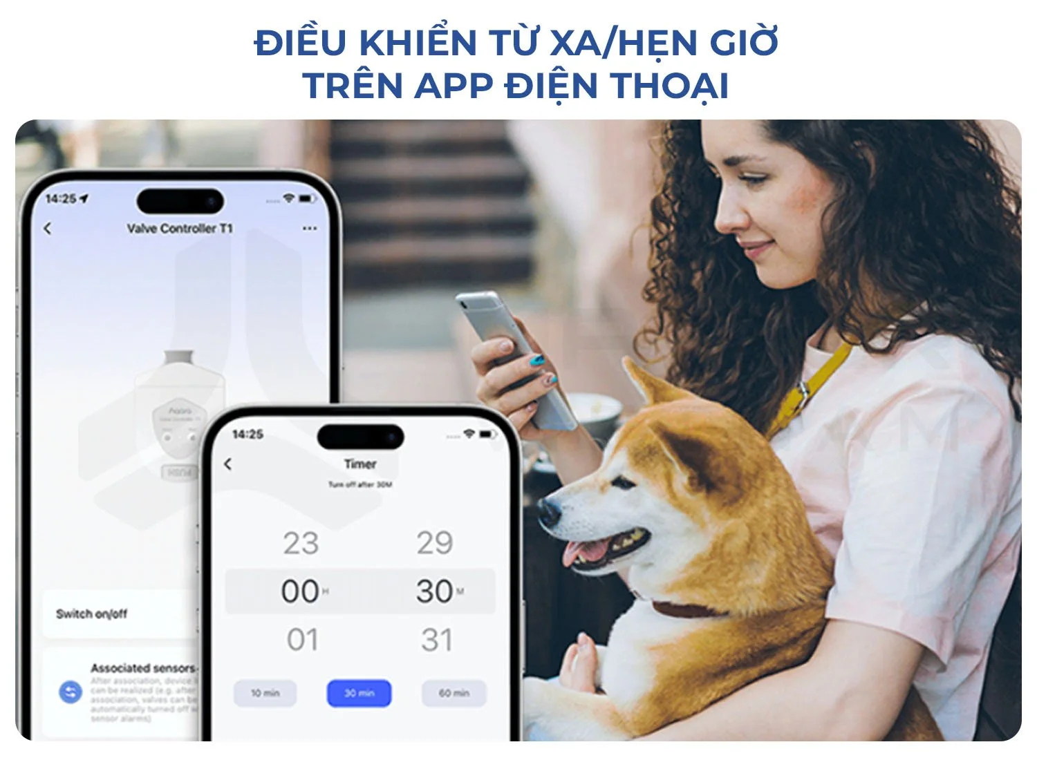 Điều khiển Van nước thông minh Aqara T1 từ xa