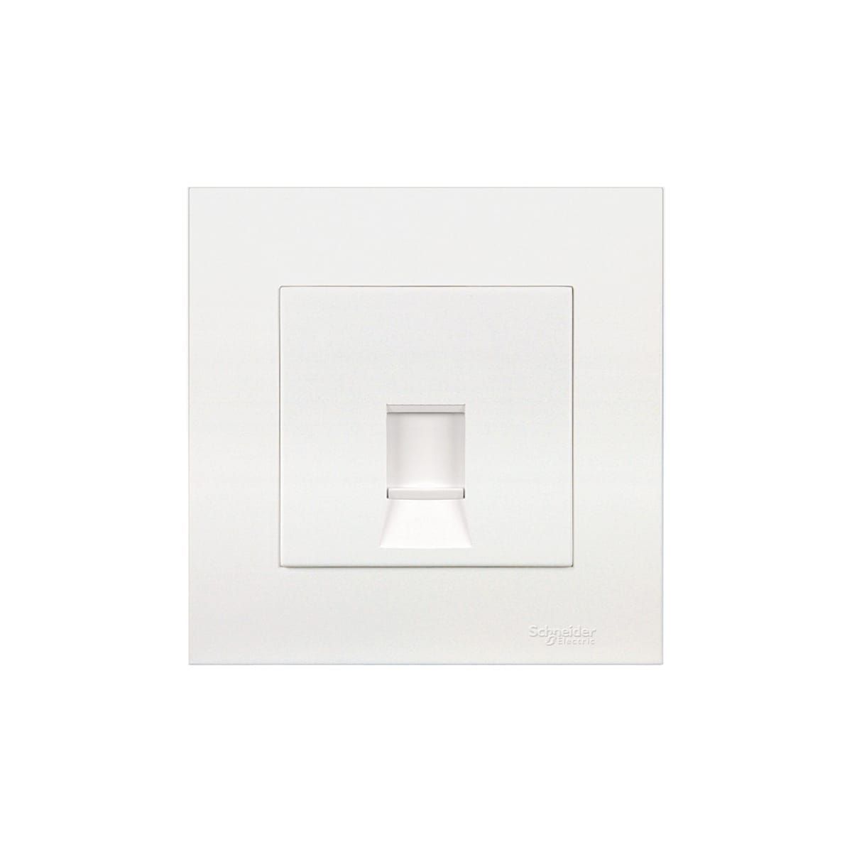 Ổ cắm mạng Cat 5e Schneider Vivace_Trắng