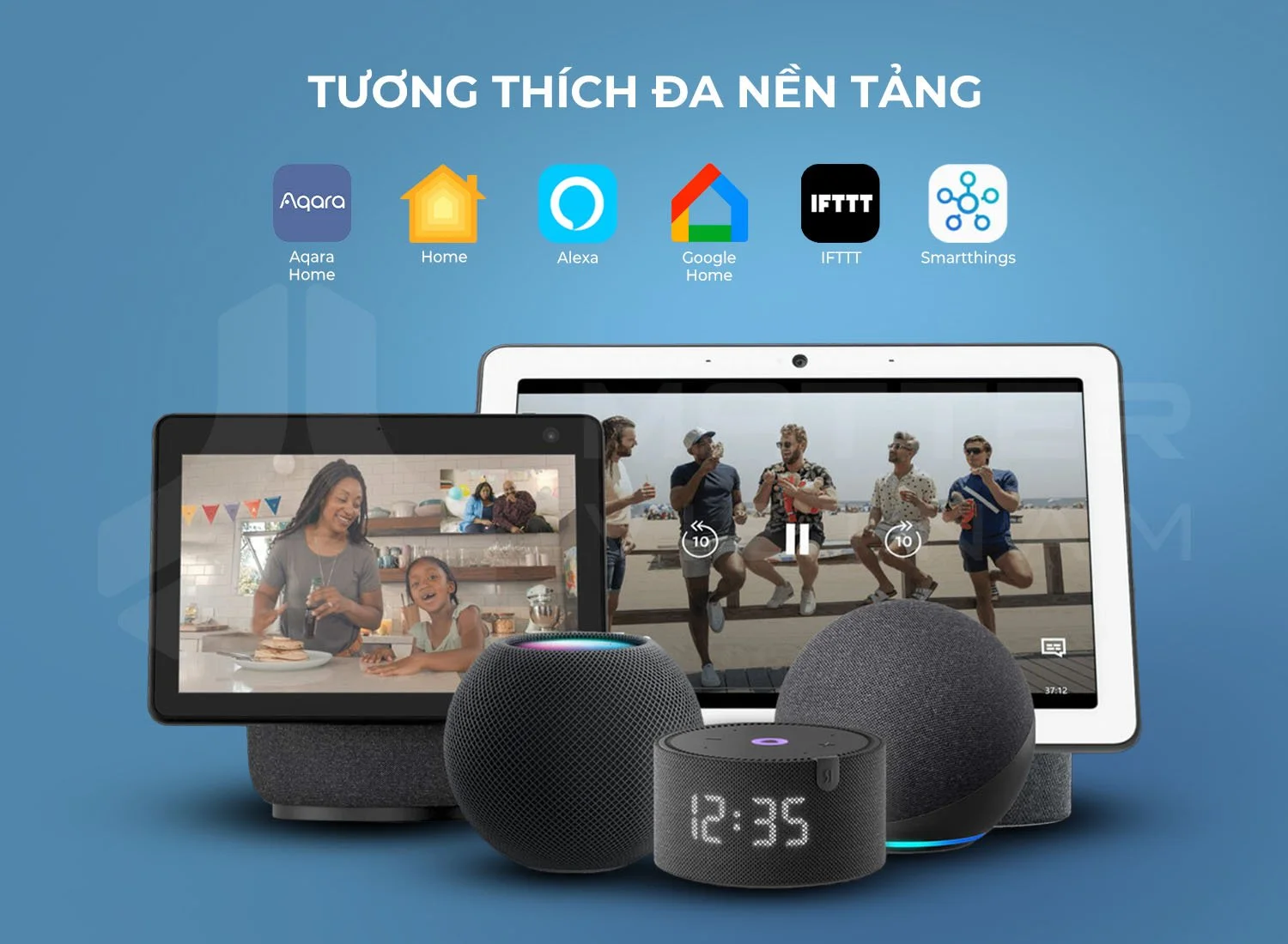Van nước thông minh Aqara T1 tương thích đa nền tảng