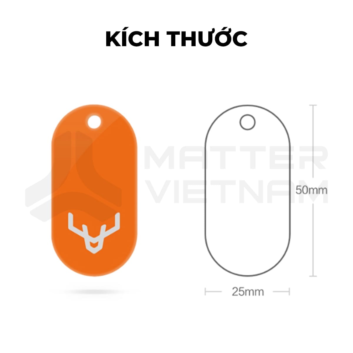 Kích thước Thẻ từ NFC LOCKIN Kích thước Thẻ từ NFC LOCKIN