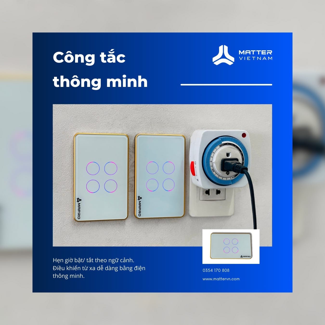 Công tắc thông minh Mapro