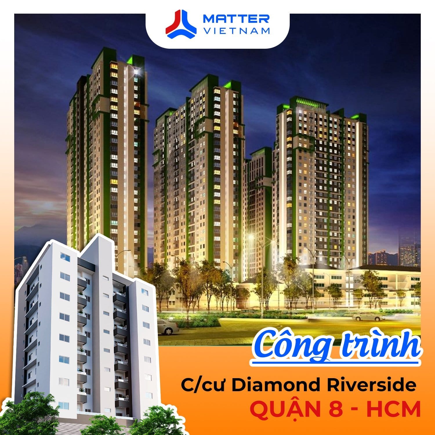 Công trình an ninh Căn hộ chung cư Diamond Riverside Quận 8