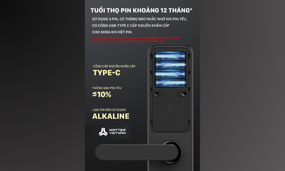 Xiaomi lockin x9 - pin bền bỉ