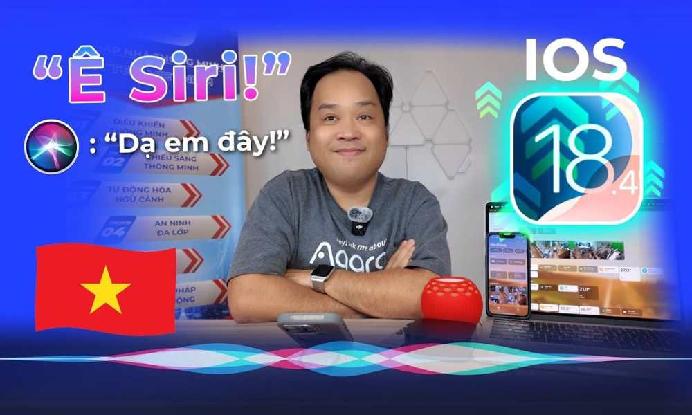 Chính thức Apple ra mắt iOS 18.4 – Siri tiếng Việt xuất hiện sau 15 năm chờ đợi!