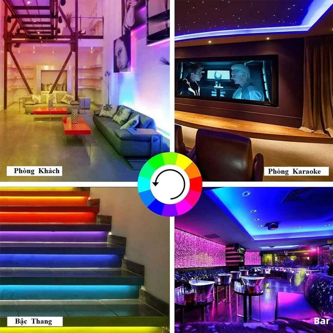 Đèn Led dây 16 triệu màu 5050 RGB (12V/24V)