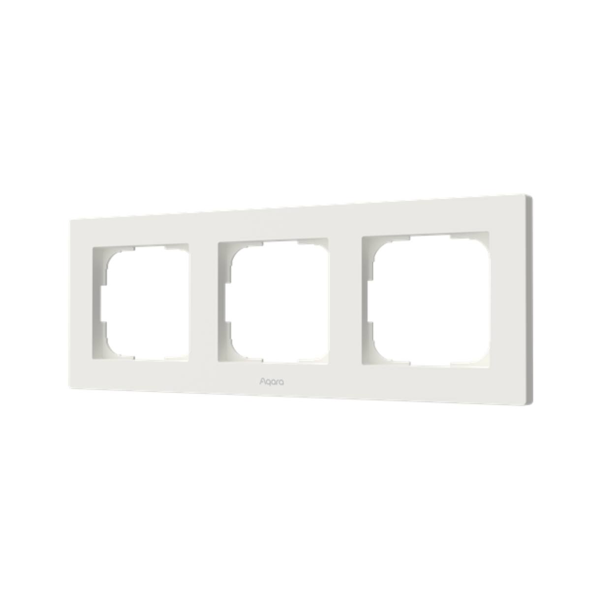Khung 3 (trắng) công tắc âm tường Công tắc vuông Aqara - Aqara Smart Wall Switch Frame