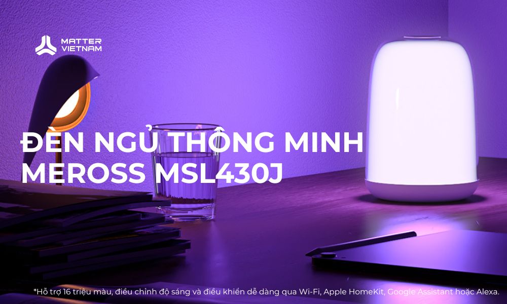 Đèn ngủ thông minh Meross MSL430J - Smart Wi-Fi Ambient Light MSL430J (MSL430JHK-EU) 2 Meross MSL430J