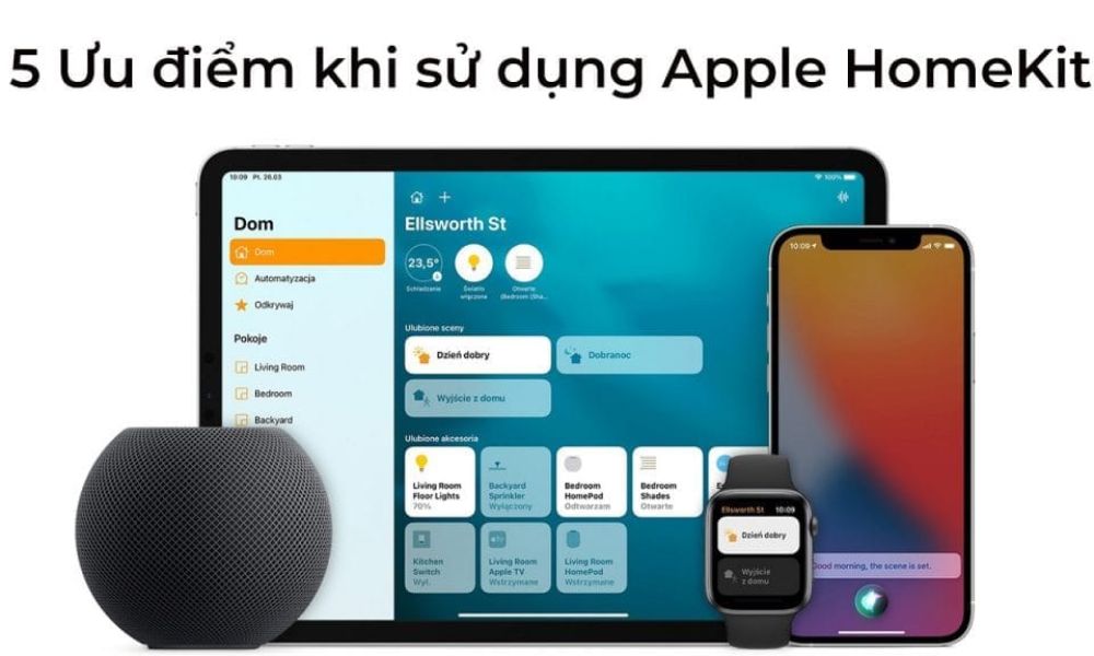 Nha thong minh Smart HomeKit
