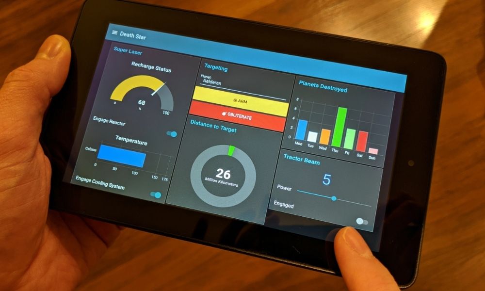 Thiet ke giao dien HMI voi Node RED Dashboard