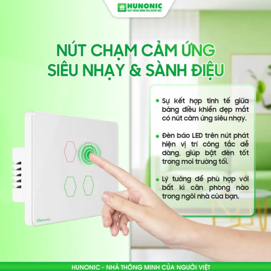 cong tac cam ung wifi hunonic 4