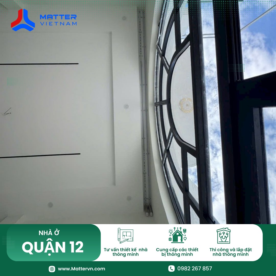 Thi công rèm thông minh - Matter Việt Nam