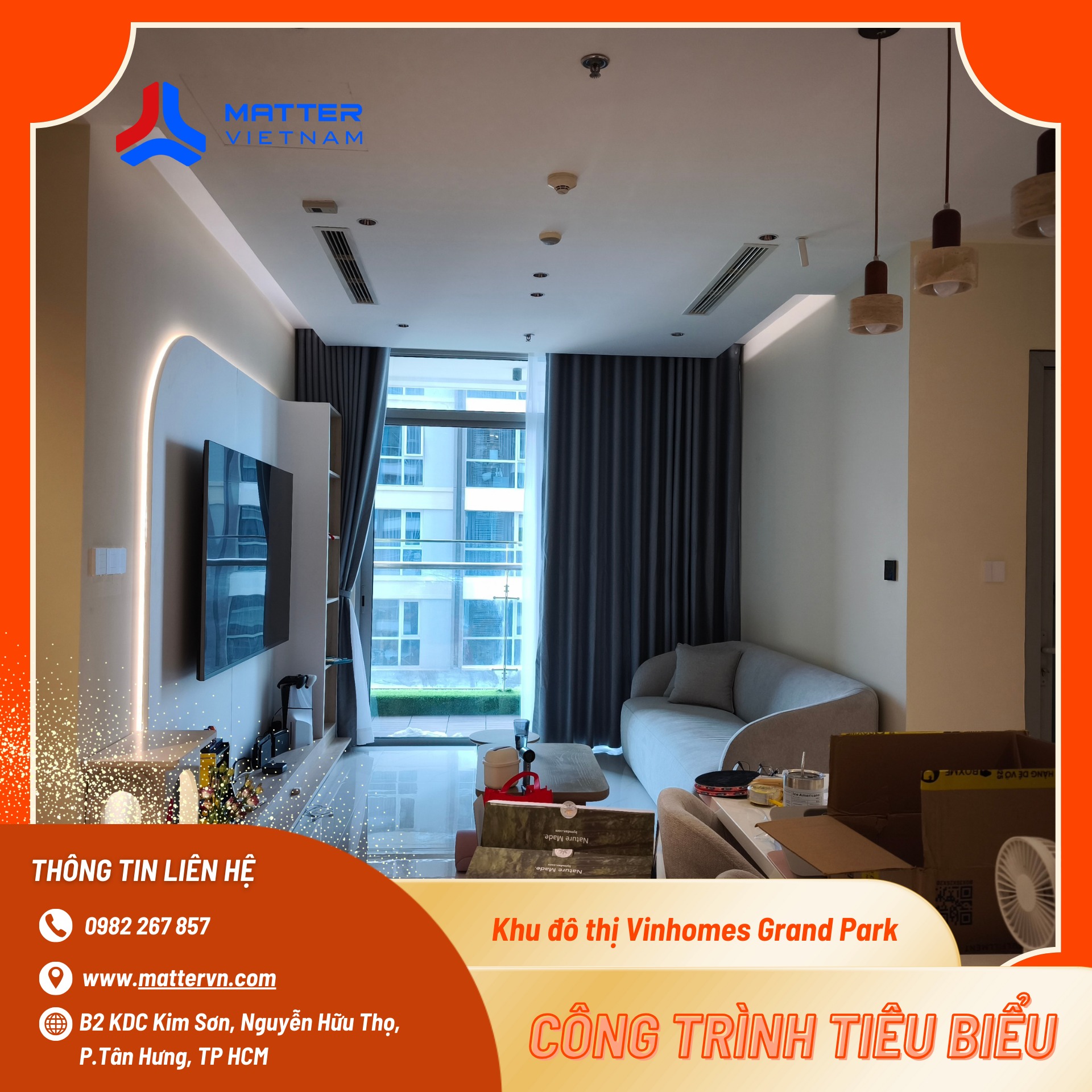 Công trình tiêu biểu VInhomes GrandPark Quận 9