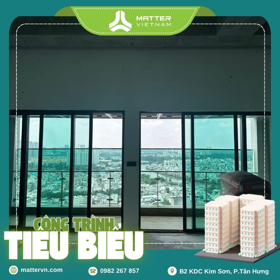 Khảo s&aacute;t c&ocirc;ng tr&igrave;nh căn hộ Penthouse Delasol, quận 4