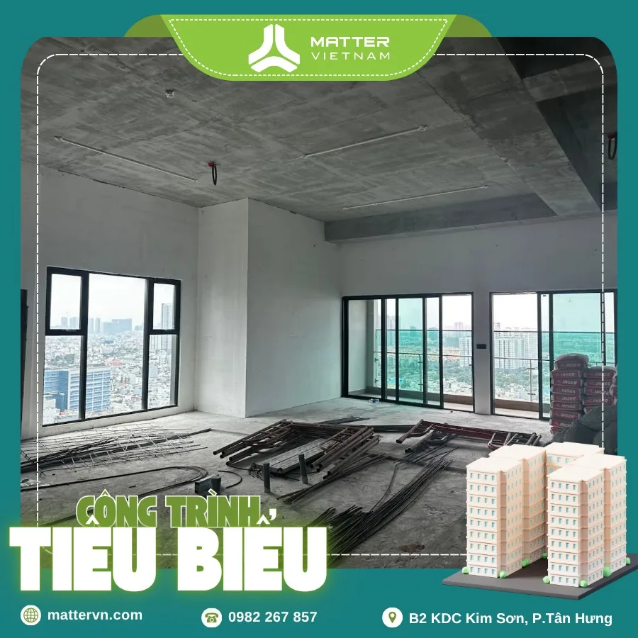 Khảo sát công trình căn hộ Penthouse Delasol, quận 4
