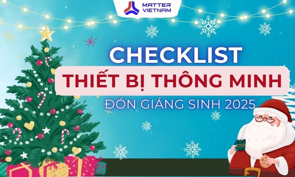 checklist cho nhà thông minh mùa giáng sinh