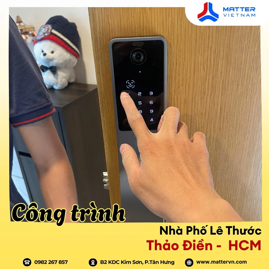 Lockin V5 Max - Công trình nhà phố Lê Thước - Thảo Điền , TPHCM