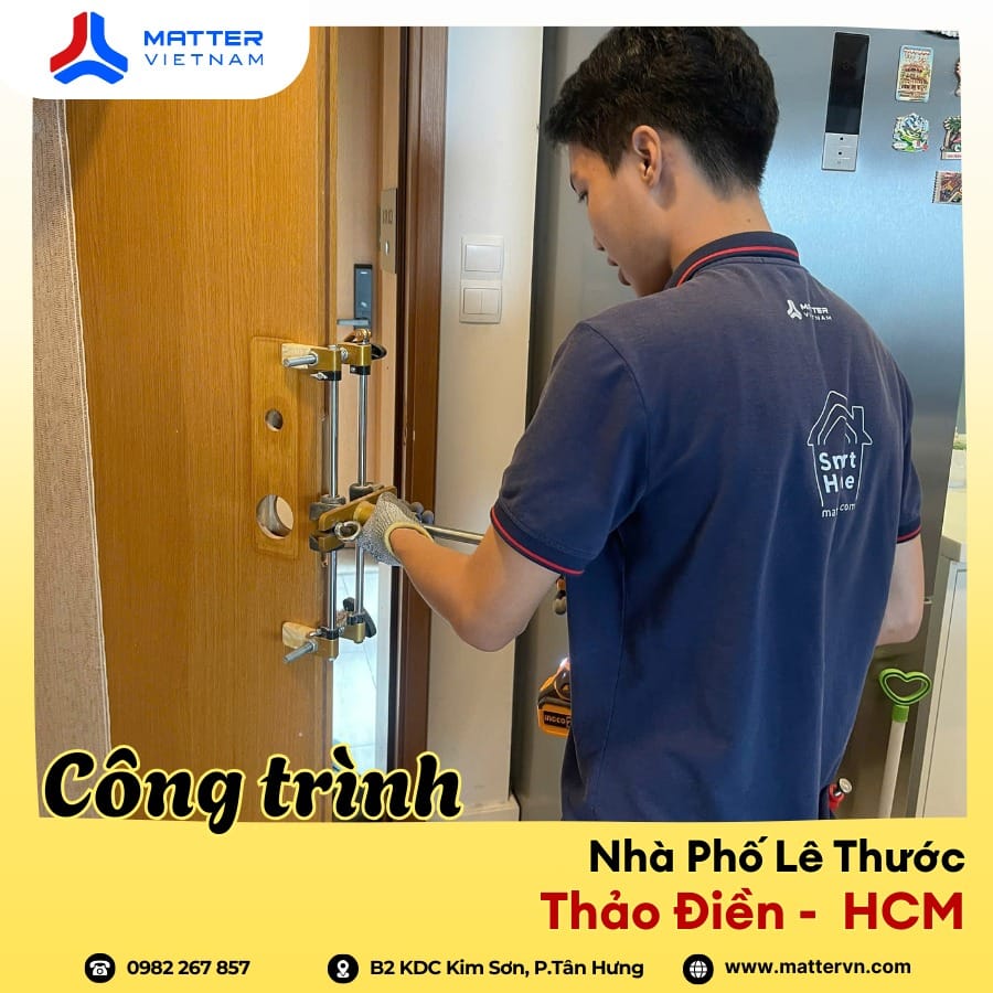 Lockin V5 Max - C&ocirc;ng tr&igrave;nh nh&agrave; phố L&ecirc; Thước - tại Thảo Điền , TPHCM